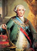 Vicente Lopez y Portana Portrait of Charles IV of Spain oil painting